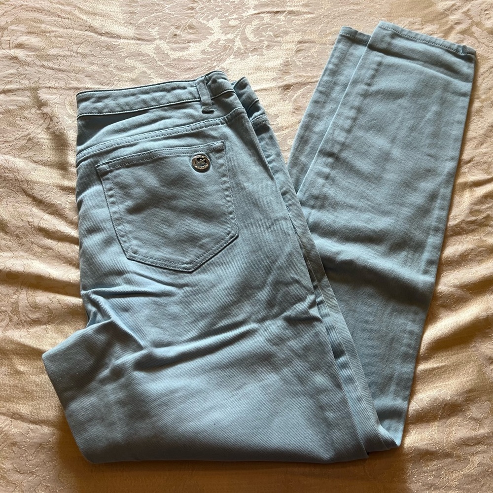 Michael Kors Light Blue Skinny Jeans